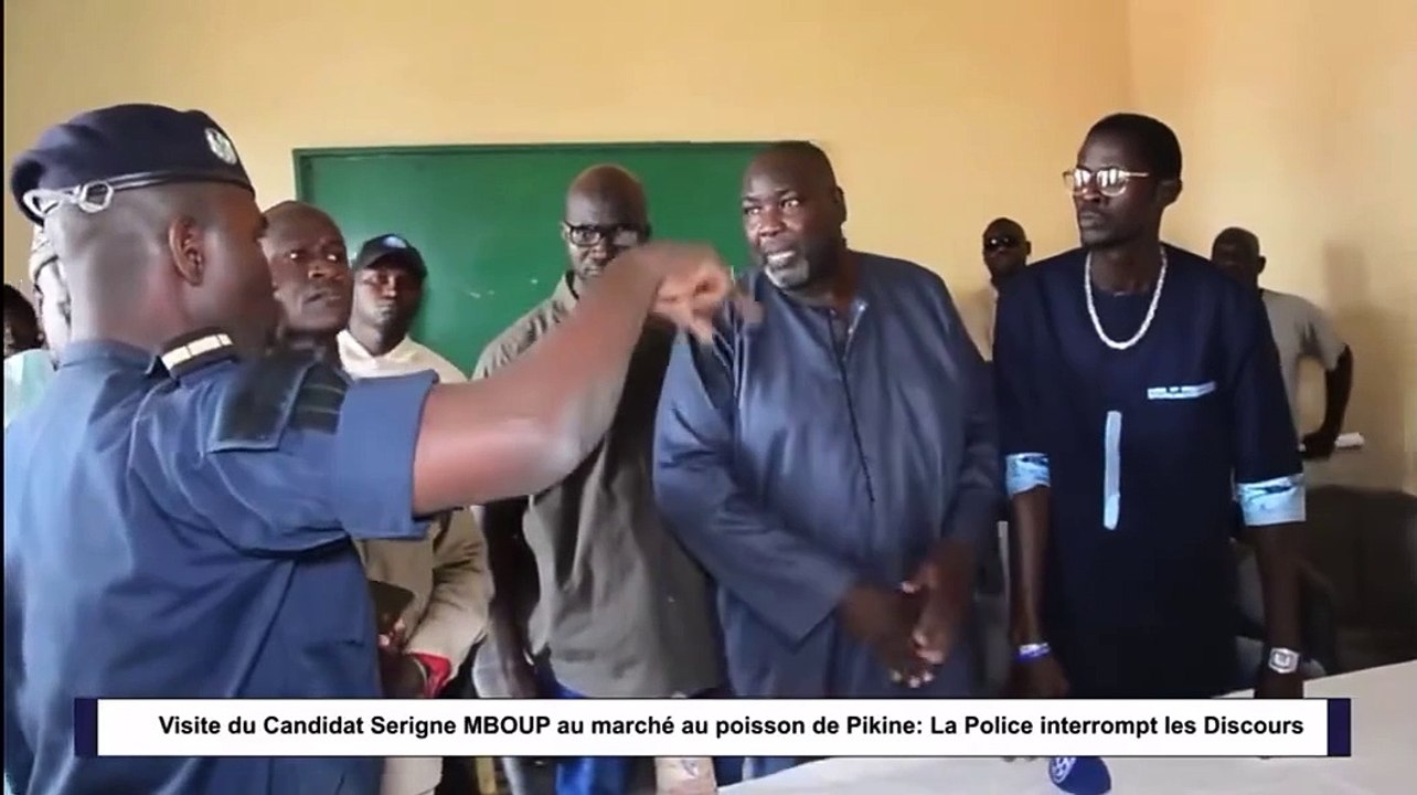 VIDEO En vertu de quoi le commandant du corps urbain de "tout" Pikine peut s'autoriser à arrêter le discours d'un citoyen