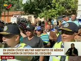 Habitantes del estado Mérida se movilizaron en defensa del Territorio Esequibo