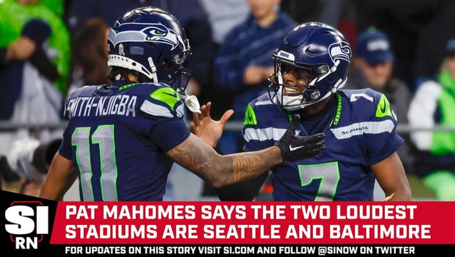 Patrick Mahomes Lists the Two Loudest Road Stadiums in the NFL