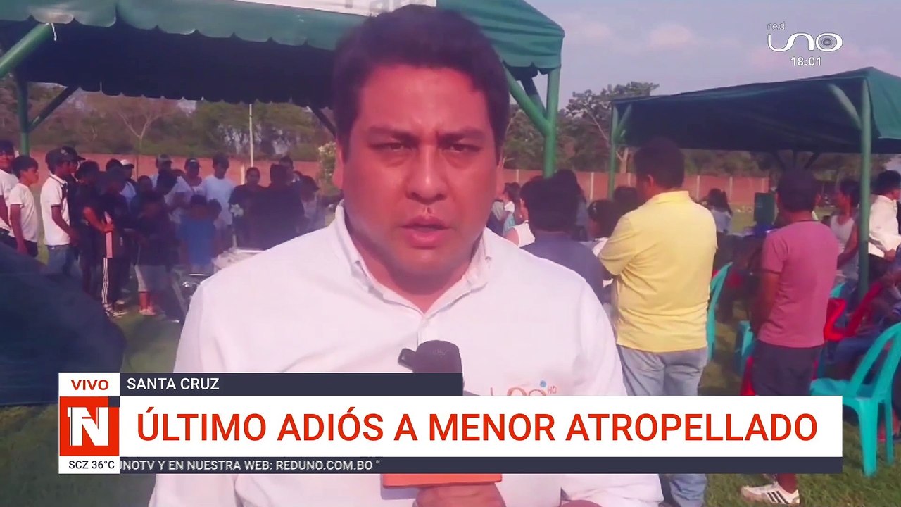 Último adiós al niño atropellado