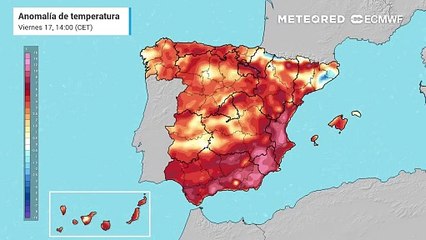 Fin de semana con temperaturas anormalmente cálidas en España