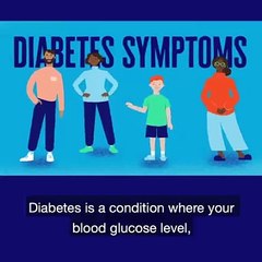 Diabetes symptoms