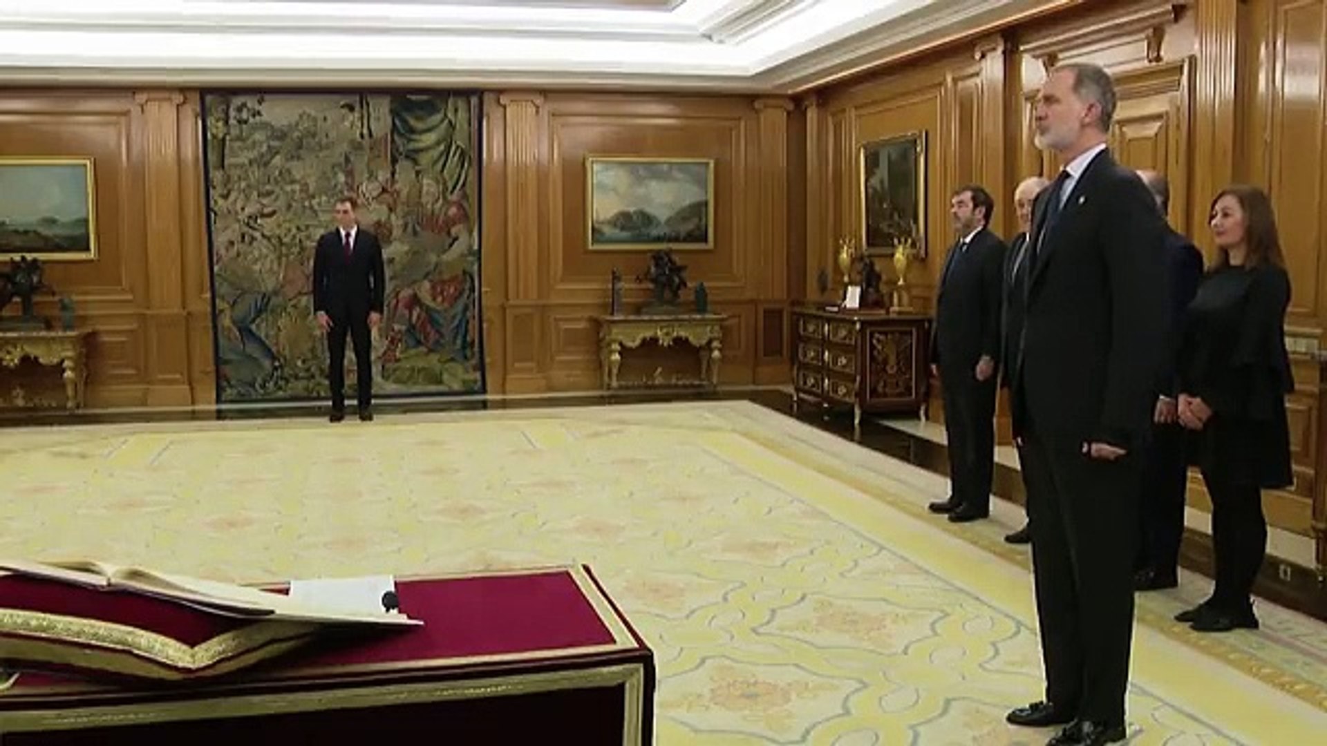 Tomada de posse, Sánchez