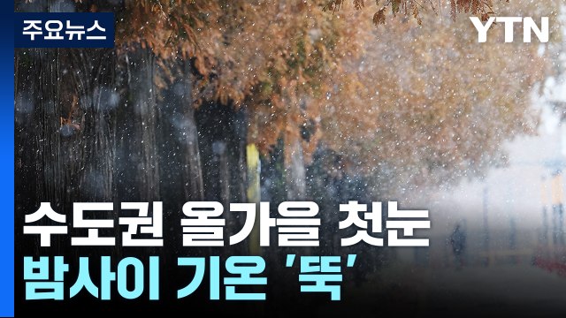 [날씨] 산간 때아닌 '설경', 서울도 첫눈...밤사이 기온 '뚝' / YTN