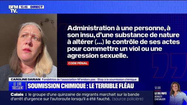 Joël Guerriau accusé d'avoir drogué une députée: pour la militante Caroline Darian, la soumission chimique est un fait de société très largement méconnu
