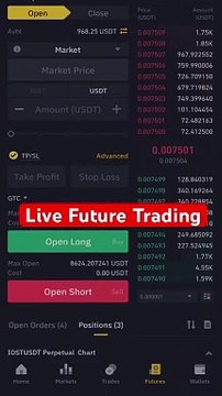 Live Futures Trading Binance Crypto Trading _HD