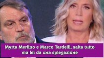 Myrta Merlino e Marco Tardelli, salta tutto ma lei da una spiegazione