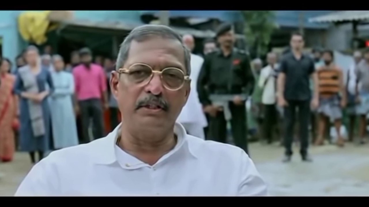 Sauth moovie clip, hindi moovie clip, hindi video, nana pateker, rajnikant, moovie clip,