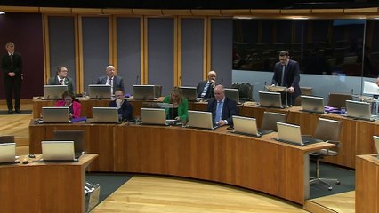 James Evans MS advocates for men's mental health in Senedd debate