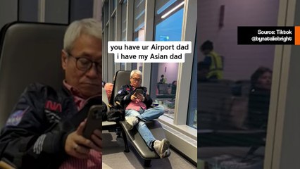 TikToker kuvasi omaa isäänsä nukkumassa ahtaassa lentokoneen käytävässä 15 tunnin lennon aikana ja purkaa tuntojaan: "Enemmän tilaa kaikille"