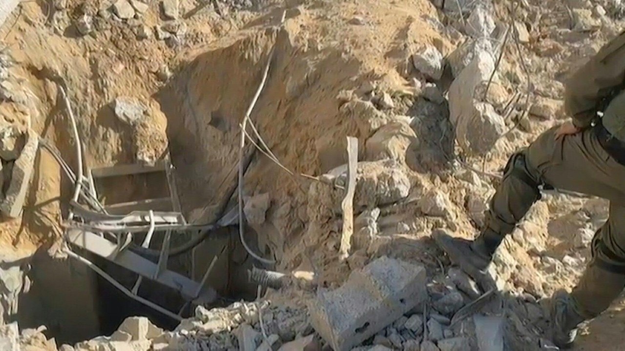 Gaza: Israel präsentiert angeblichen Tunnelschacht