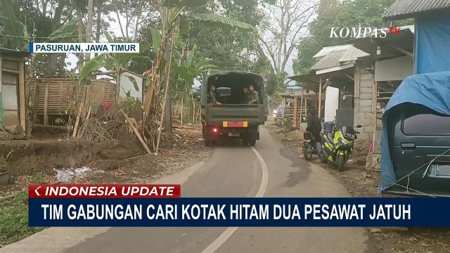 Tim TNI-Polri Cari Kotak Hitam 2 Pesawat TNI AU di Lokasi Jatuh yang Berbeda
