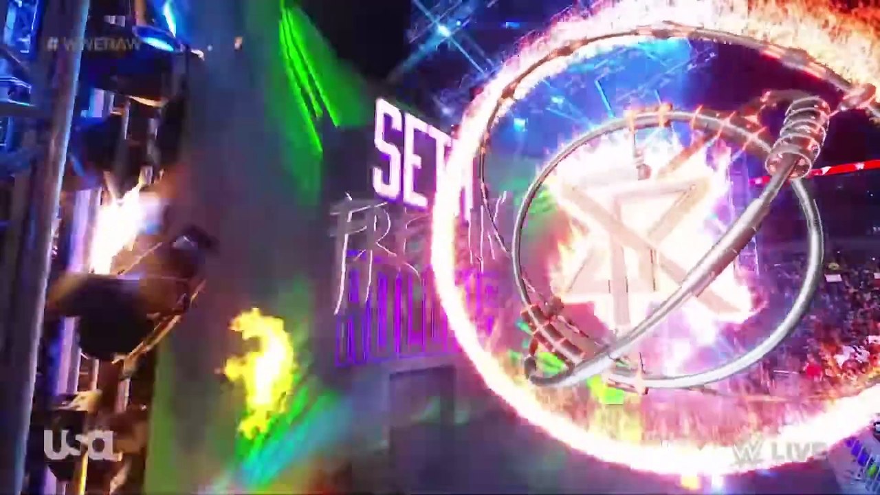 Seth "Freakin" Rollins Badass Entrance: WWE Raw, Nov. 14, 2022