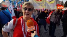 Sciopero Cgil e Uil a Roma, le voci dalla piazza: Manovra sbagliata