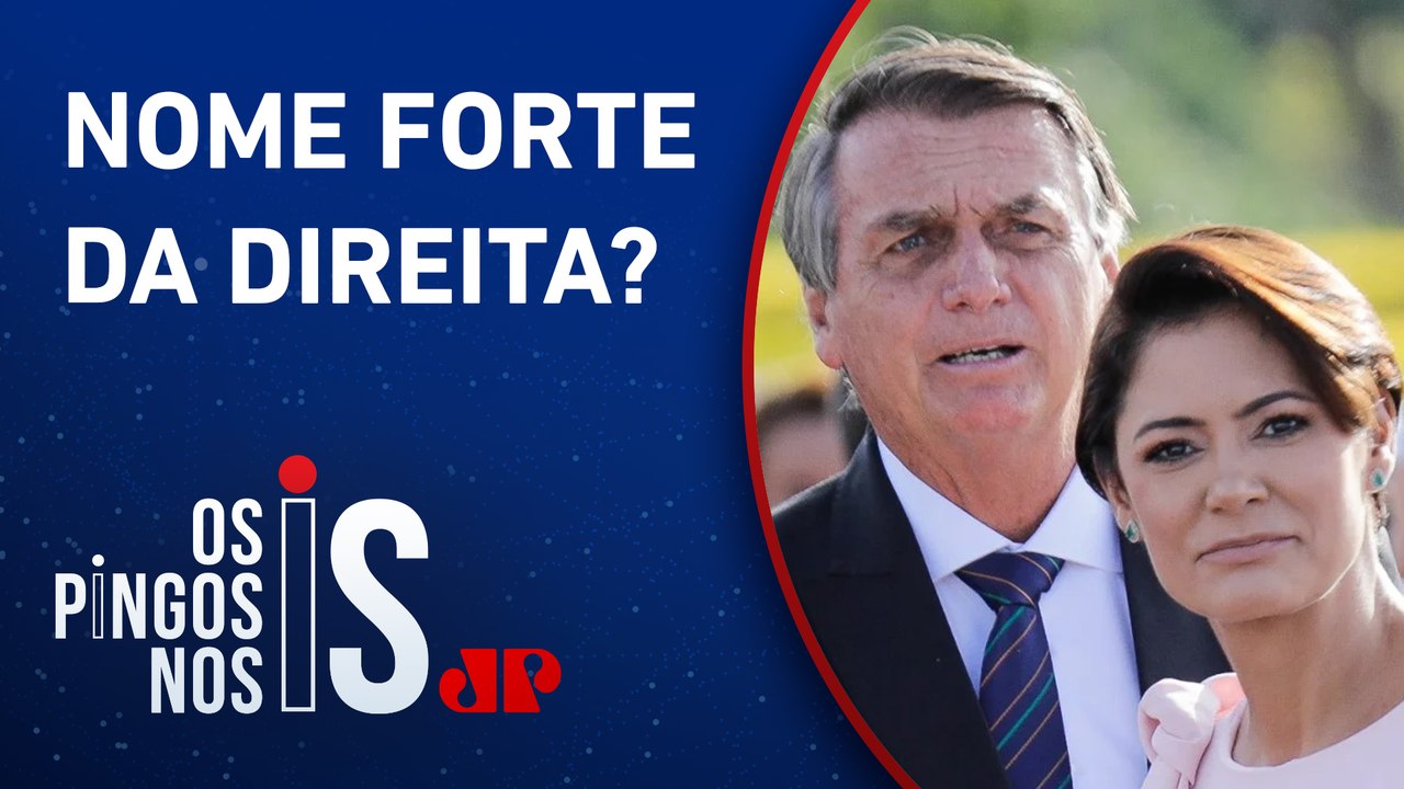 Jair Bolsonaro quer Michelle como senadora caso...