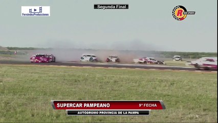Supercar Pampeano 2023 La Pampa 5 Final 2 Start Pile Up