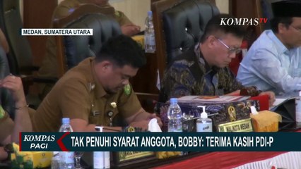 Tak Lagi Penuhi Syarat Anggota, Bobby Ucapkan Terima Kasih ke PDIP