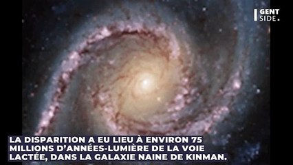 Comment cette étoile a-t-elle pu disparaître de sa galaxie ?