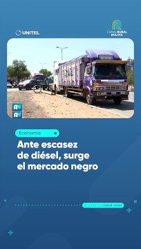 Ante escasez de diésel, surge el mercado negro