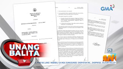 Pag-dismiss ng Sandiganbayan sa kasong may kinalaman sa pag-aari ng mga Marcos atbp. sa ilang banking, brewery & tobacco business, kinatigan ng Supreme Court | UB