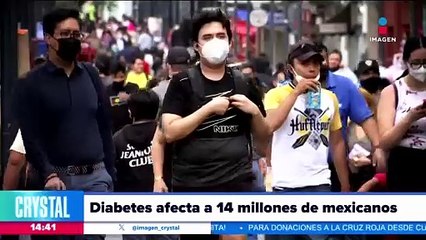 La diabetes afecta a al menos 14 millones de mexicanos