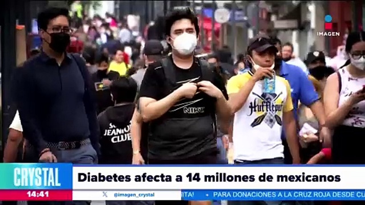 La diabetes afecta a al menos 14 millones de mexicanos