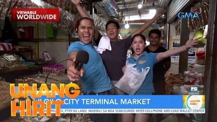 Shaira at Chef JR, naghatid ng sorpresa sa Iloilo City Terminal Market | Unang Hirit