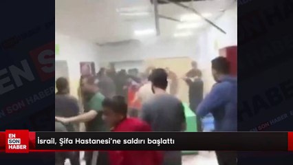 İsrail, Şifa Hastanesi'ne saldırı başlattı