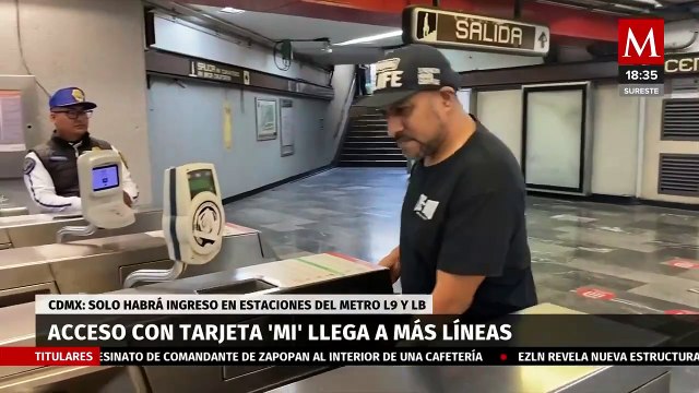 Acceso a Línea 9 y B del Metro de CdMx será únicamente con Tarjeta de Movilidad Integrada
