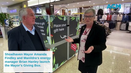 Shoalhaven City Council Mayor's Giving Box launch