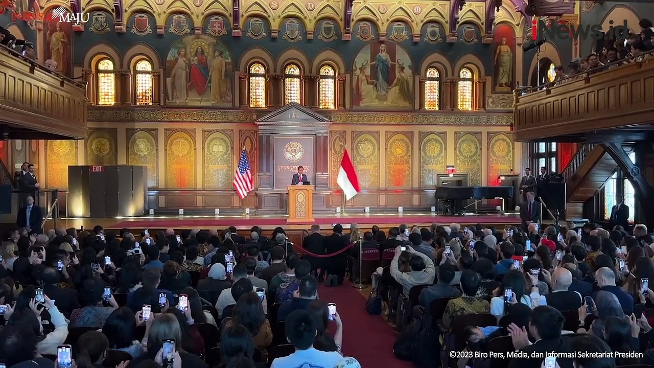 Jokowi: Georgetown University Bakal Buka Kampus di RI Tahun Depan