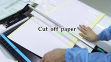 Cut off paper ~ Assembly