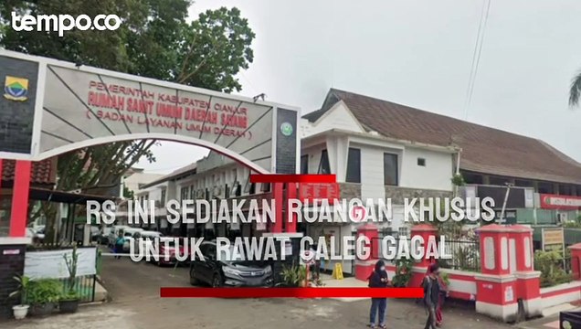 Antisipasi Caleg Stres, RS Ini Sediakan Ruangan Khusus untuk Rawat Caleg Gagal