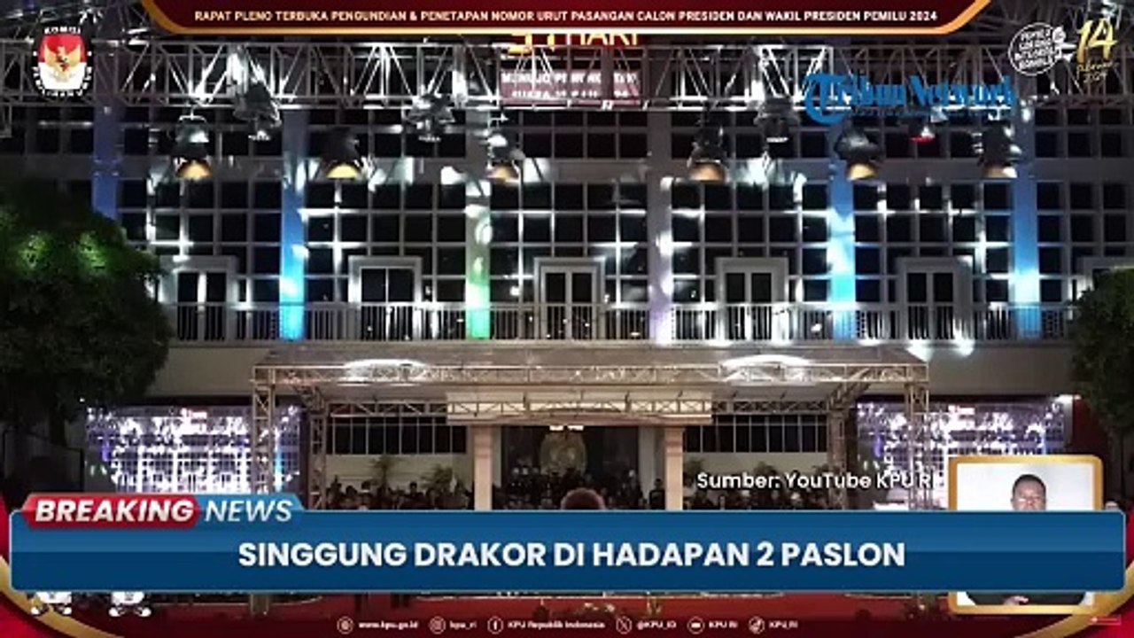 [FULL] Ganjar Pranowo di Hadapan 2 Paslon Lain di KPU RI Kita Menyaksikan Drakor Belakangan Ini
