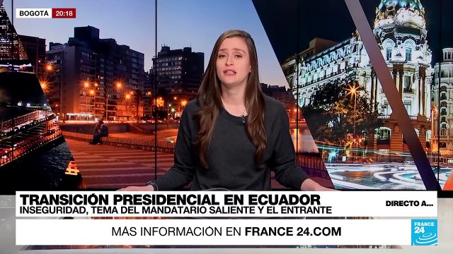 Directo a... Quito y la inseguridad en Ecuador como tema de la transición entre Lasso y Noboa