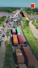 Ante la escasez en surtidores, el 'mercado negro' de combustible se despliega en las carreteras