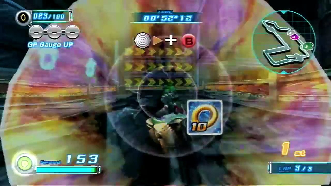 Sonic Riders Zero Gravity - (1080p) Part 3 - Babylon Story