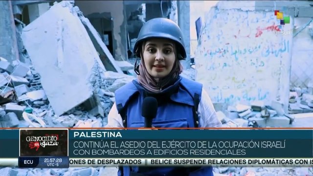 Al menos 3 fallecidos tras bombardeo a edificios residenciales en Gaza