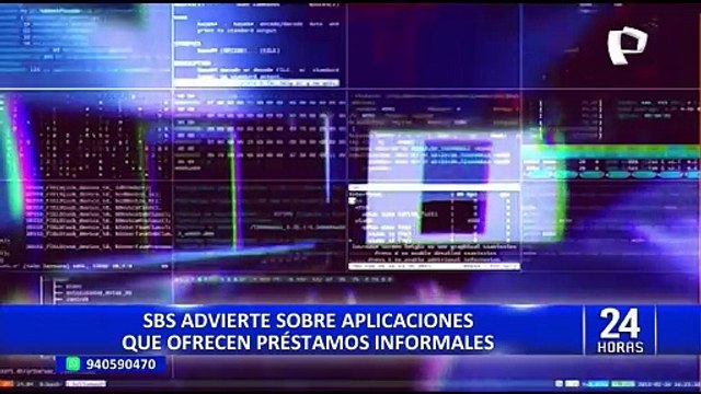 SBS advierte: ¡no descargue aplicativos de préstamos de dudosa procedencia!