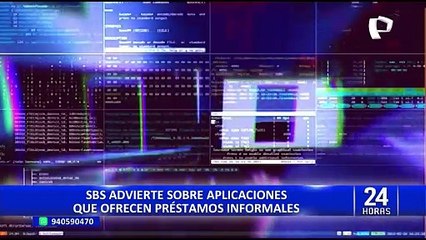 SBS advierte: ¡no descargue aplicativos de préstamos de dudosa procedencia!