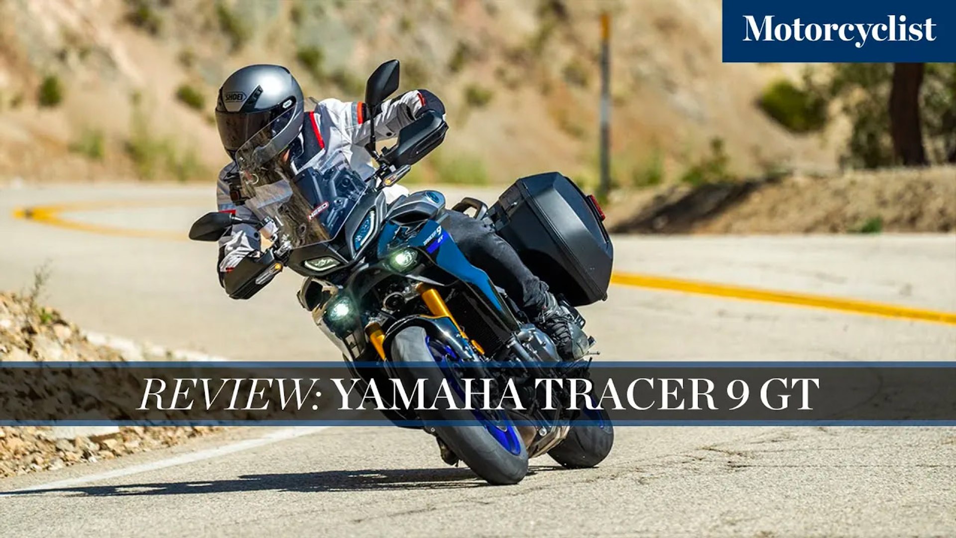 2022 Yamaha Tracer 9 GT Review  Motorcyclist - video Dailymotion