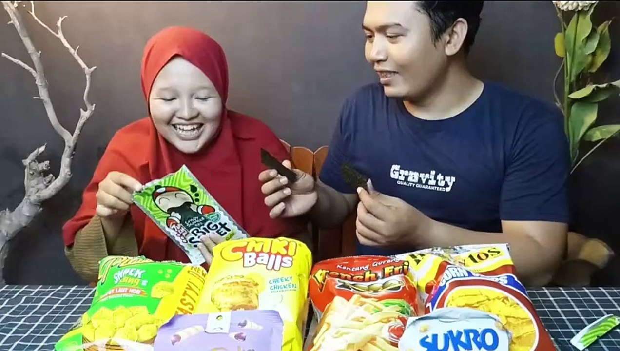 ASMR SNACK VIRAL TIKTOK!!