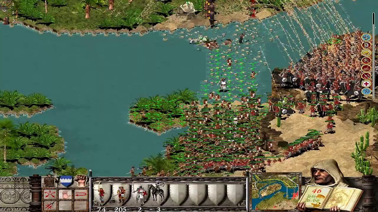 Stronghold Crusader Extreme | Wazir, Marshal, Emir Omar, Pig VS ZeeBaba | Stronghold | Walkthrough