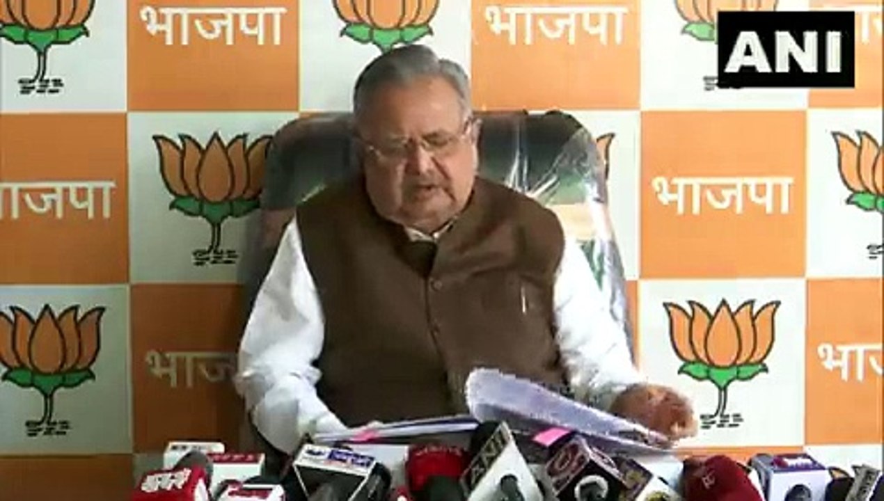 CG Election 2023 : रमन सिंह बोले - बीजेपी की सरकार बनते ही 18 लाख आवास का कार्य शुरू होगा, देखें video