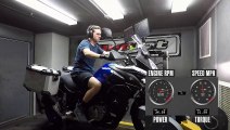 2023 Suzuki V-Strom 650 XT Adventure Dyno Test