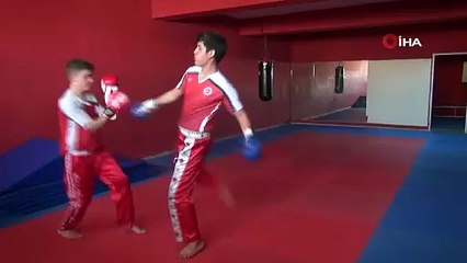 Depremzede gencin hedefi dünya şampiyonluğu