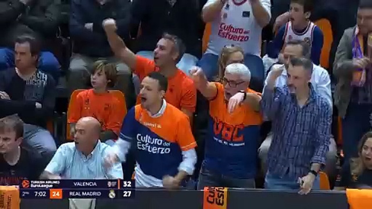 Real Madrid 76-73 Win Against Valencia in the Euroleague