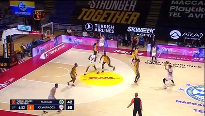 Olympiacos 79-74  Win Against Maccabi Tel Aviv in the EuroLeague