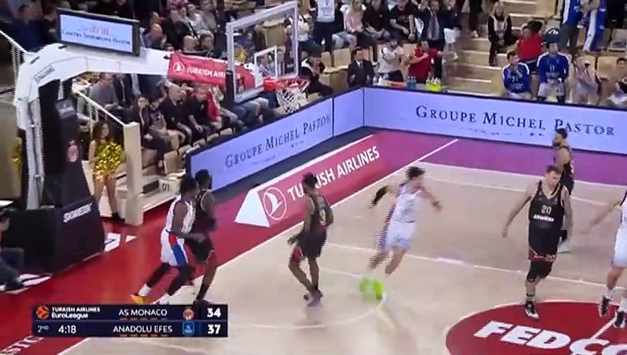 Anadolu Efes 99-82 Win Over AS Monaco in the Euroleague