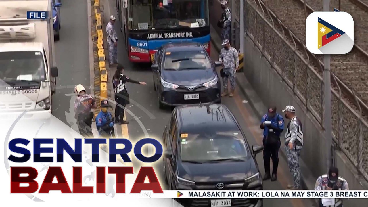 MMDA, pinaiimbestigahan ang pagkakadawit ng pangalan ni Sen. Revilla hinggil sa convoy na dumaan sa EDSA Busway